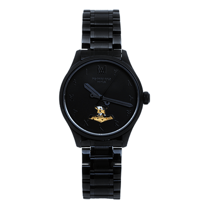 Hel Steel Black Black Black Automatic Watch