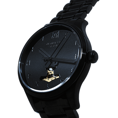 Hel Steel Black Black Black Automatic Watch