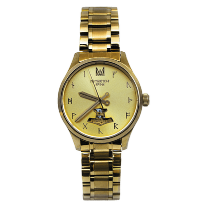 BALDUR STEEL GOLD GOLD GOLD AUTOMATIC WATCH