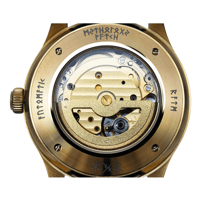 BALDUR STEEL GOLD GOLD GOLD AUTOMATIC WATCH