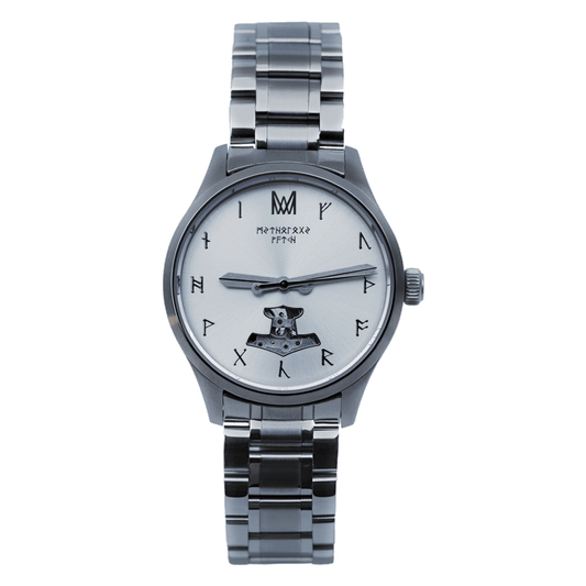 Freyr Steel Silver Automatic Watch