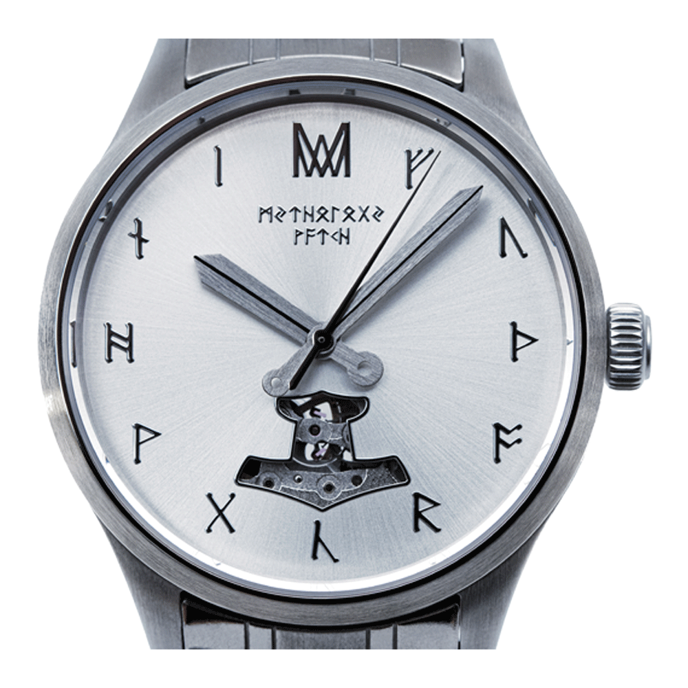 Freyr Steel Silver Automatic Watch