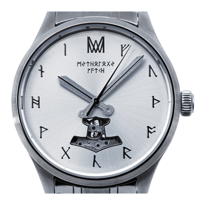 Freyr Steel Silver Automatic Watch