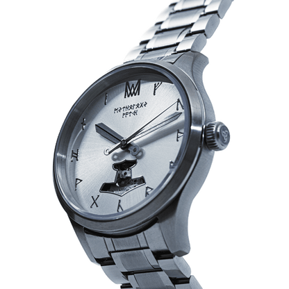 Freyr Steel Silver Automatic Watch